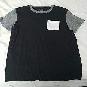 White Pocket "Blue Crown" Tee